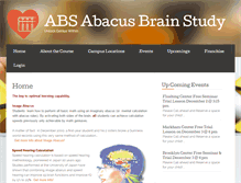 Tablet Screenshot of absabacusbrainstudy.com